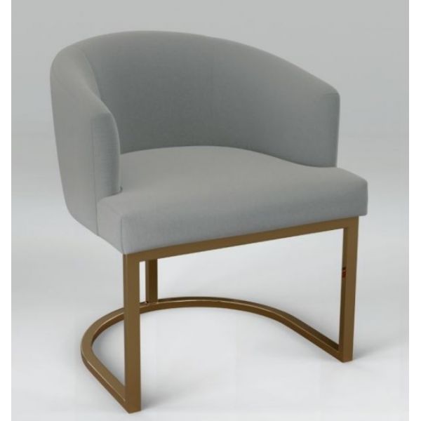 Cadeira Diana Bel Metais - Ref. 320001 - 50x61x75