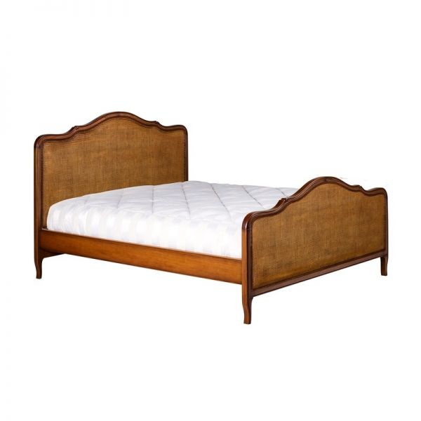 Cama Córdoba King C/Peseira Alt C/Palha - Armil - Ref. 133001 - 2,06x2,17x1,30cm