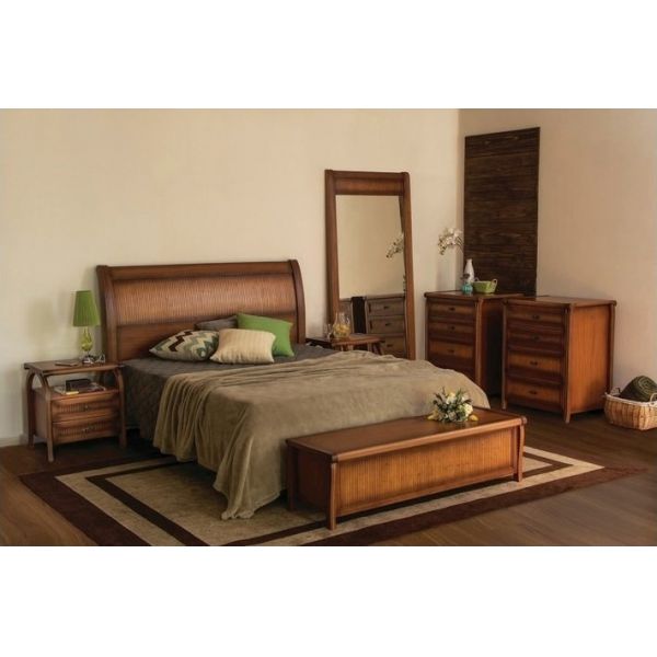 Cama Neo Indiano King Armil - Ref. 16048 -  2,04x2,25x1,26cm