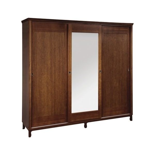 Roupeiro ARMIL 105035 Neo Indiano 2portasCorrer bambu env/prov 174x62x240cm