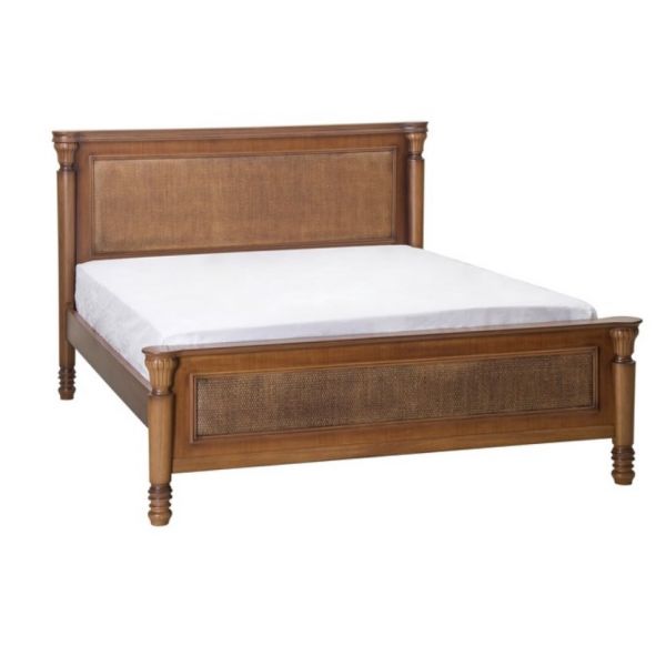 Cama Miami Solteiro c/Peseira Alta Armil - Ref. 96001 - 1,05x2,07x1,22cm