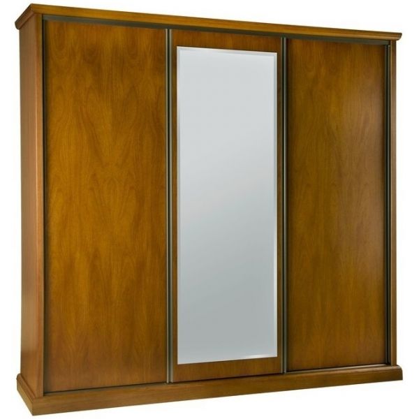 Roupeiro ARMIL 100126 Luanda 3portas correr env/prov 246x63x240cm