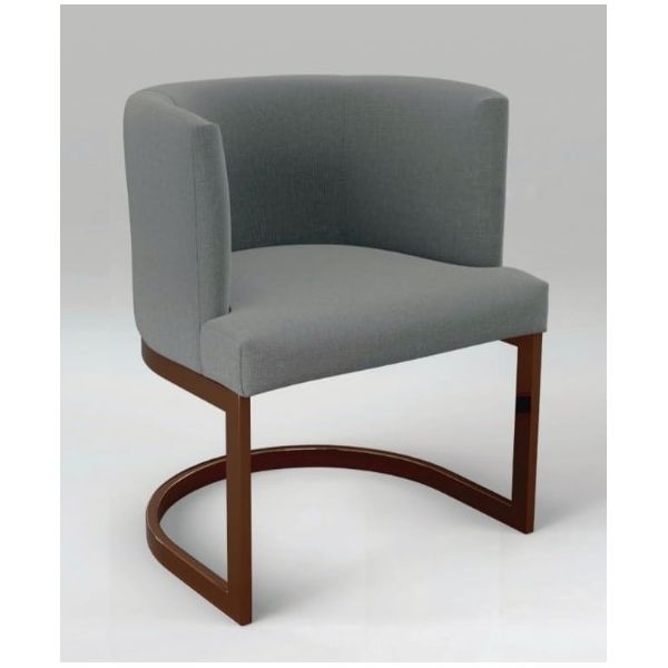 Cadeira Denise Fixa Bel Metais - Ref. 310001 - 45/56,5x61x75