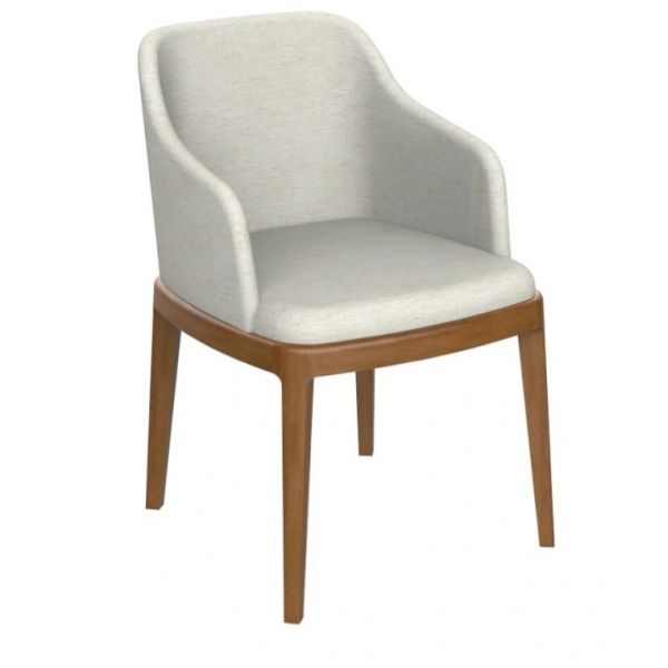 Cadeira Zara com braços J Marcon- Ref. JM128 - 82x53x59