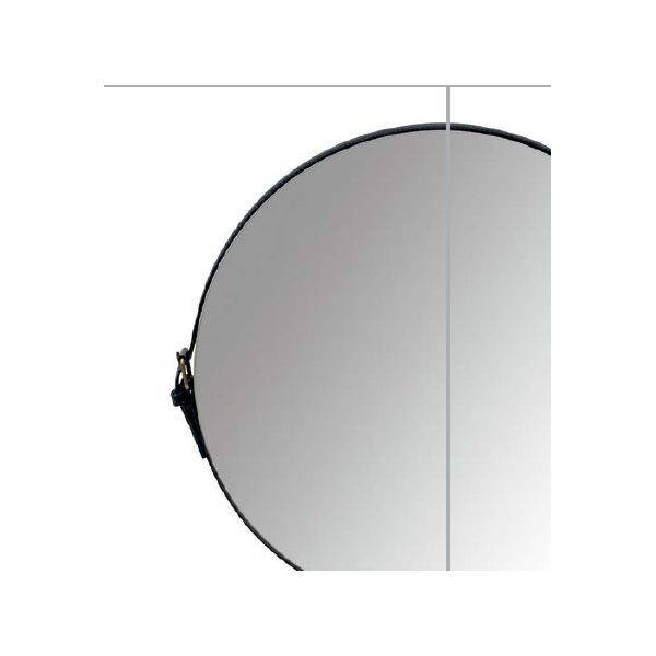 Espelho Flip Cinto preto ou marrom Arcidealle - Ref. ES0401 - 50cm