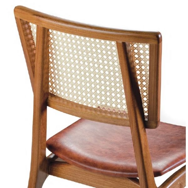 Cadeira Isabelle Fixa Mobiloja - Ref. CD0115 - 0,890x0,550x0,585