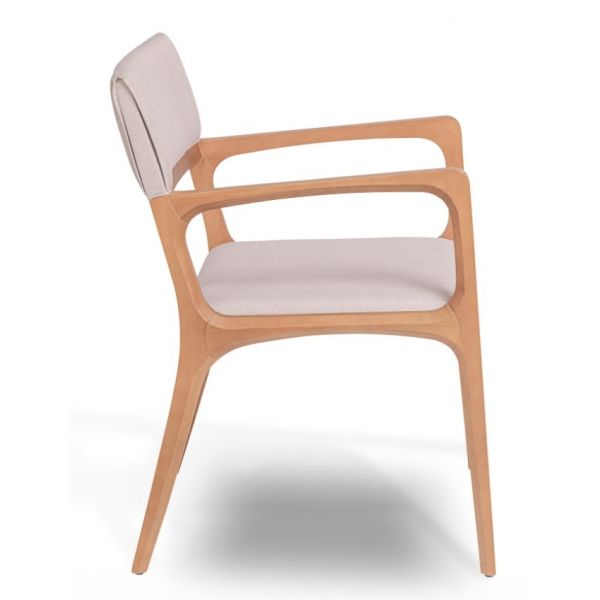 Cadeira Gaia C/Braço Navarro - Ref. 3602CAB - 565x620x805