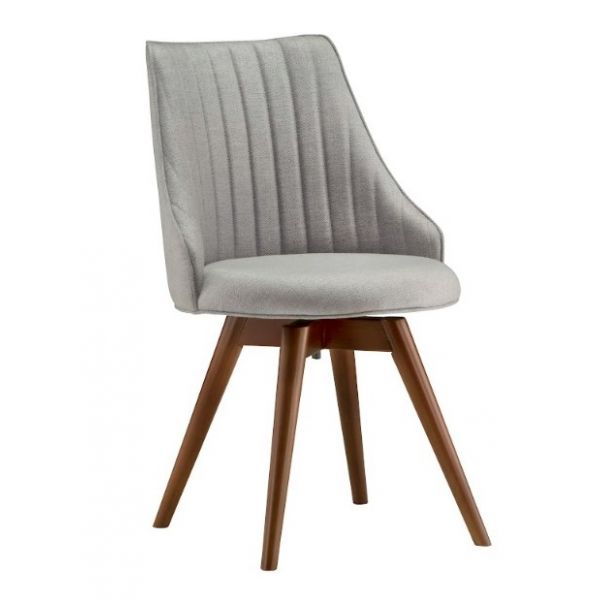 Cadeira Thais Base Giratória de Madeira Bell Design - Ref. 4423 - 53x85x59
