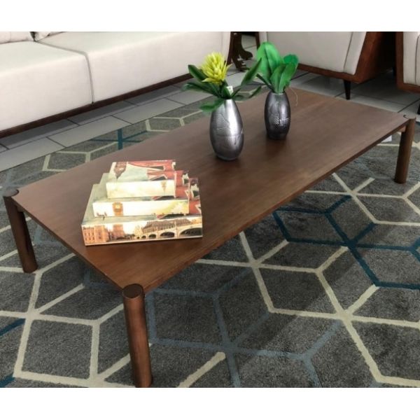 Mesa de Centro Kobe Retangular Armil - Ref. 100469 - 1,20x0,33x0,66