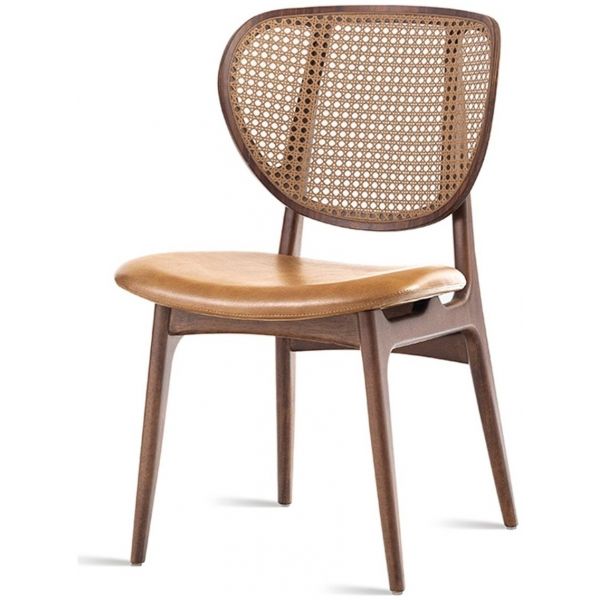 Cadeira SIER Joelma Ref:170320 Encosto Tela e Assento Estofado s/Braço 52x60x84cm