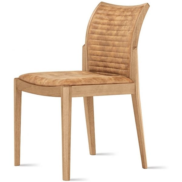 Cadeira SIER Karen 02 Ref:174811 Encosto e Assento Estofado s/Braço 49x55x86cm