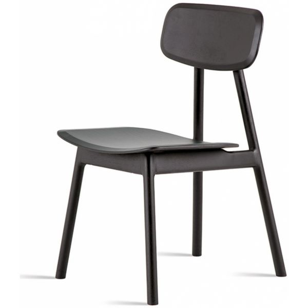 Cadeira SIER Leila Plus Ref:170117 Assento e Encosto Madeira s/Braço 47x57x85cm