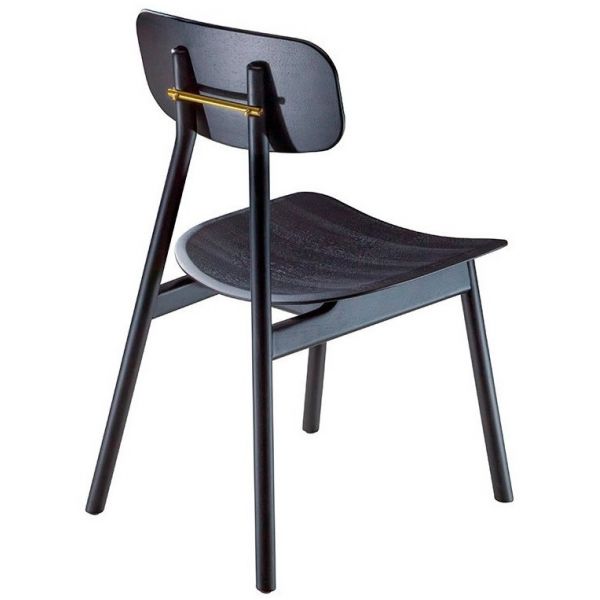 Cadeira SIER Leila Plus Ref:170117 Assento e Encosto Madeira s/Braço 47x57x85cm
