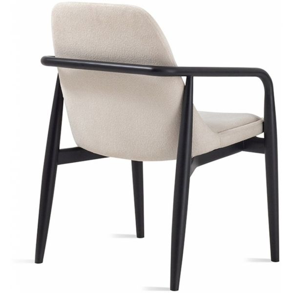 Cadeira SIER Penélope Ref:196381 Encosto e Assento Estofado c/Braço 59x63x84cm