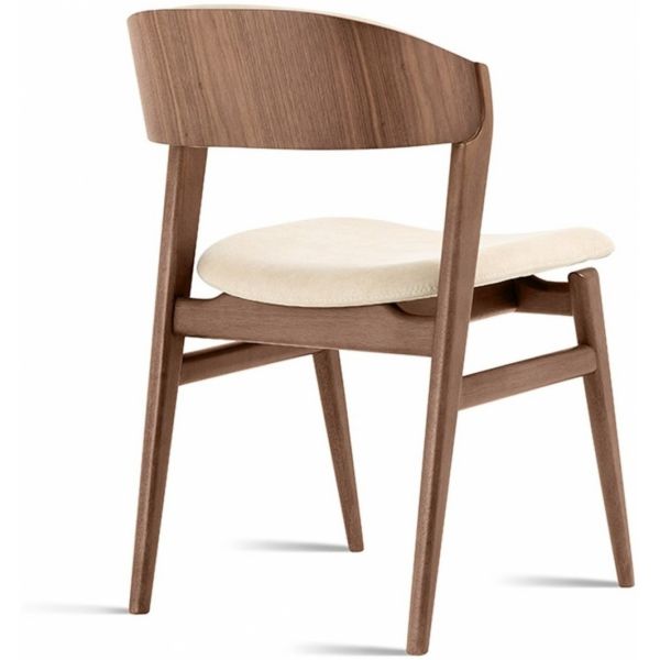 Cadeira SIER Vânia Ref:174819 Encosto Multilaminado Estofado e Assento Estofado s/Braço 48x59x83cm