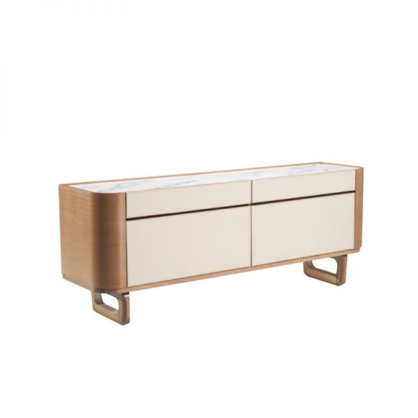 Buffet Duomo Tampo Marmorizado - Armil - Ref. 149002 - Tamanho 2,00x50x78cm