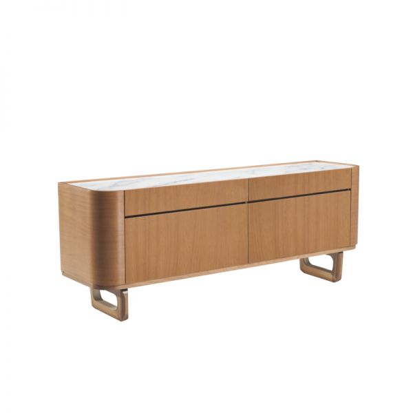 Buffet Duomo Tampo Marmorizado - Armil - Ref. 149002 - Tamanho 2,00x50x78cm