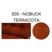 505 NOBUCK TERRACOTA - COURO 5